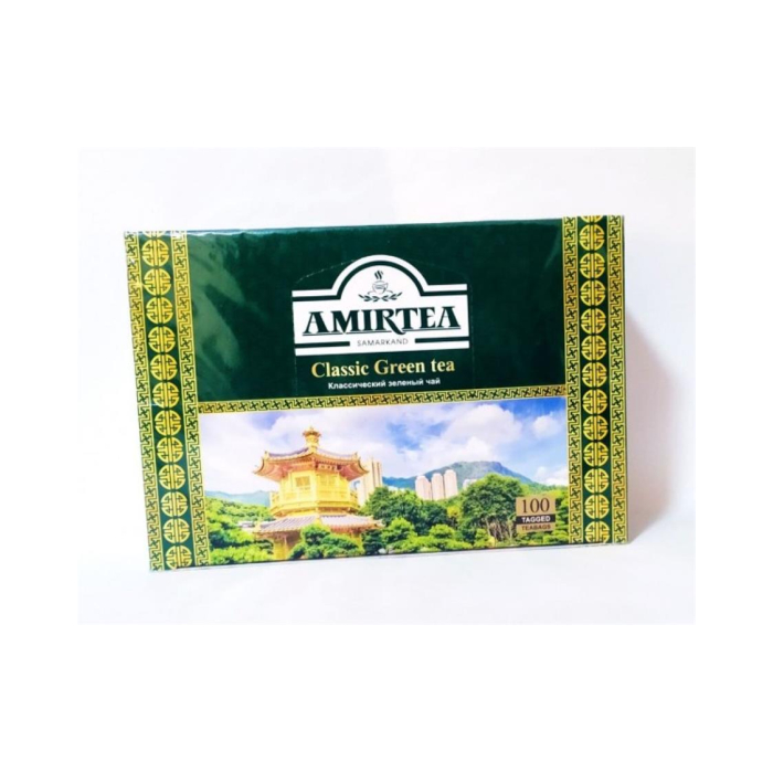 AMIR yashil choyi 220g paketlar