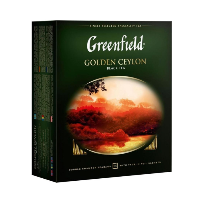 Qora choy GREENFIELD Golden Ceylon 100PAK