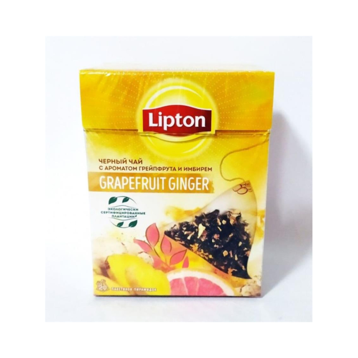 LIPTON Grapefruit va zanjabil choyi 20pak