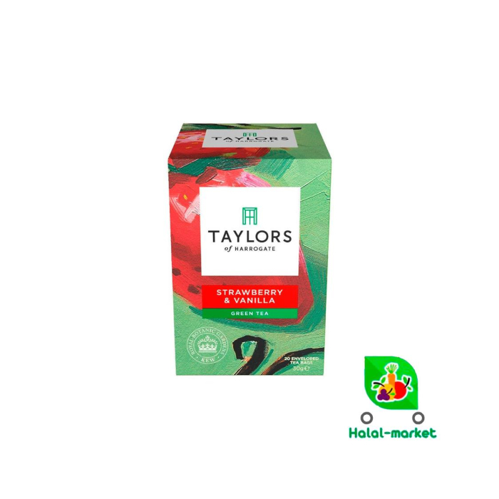 Чай Aslan Tea green клубника 30пак