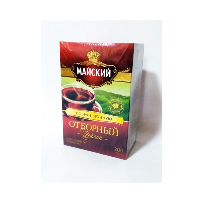 Mayskiy Qora Choy Tanlangan Srilanka 200gr