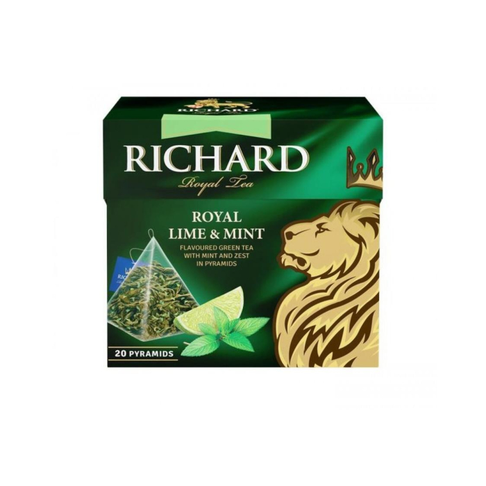 RICHARD Royal Lime+Mint yashil choyi 20ta