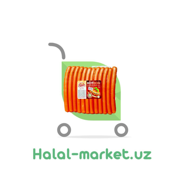 HOT-DOG kolbasa (og'irlik)