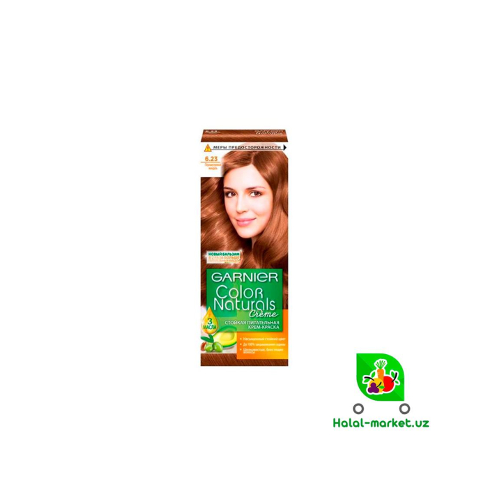 Краска GARNIER №6.23 Перламутровый Миндаль 60мл