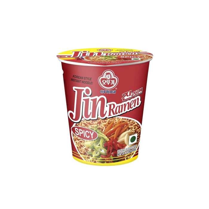 Koreyscha uslubdagi JIM RAMEN stakanli makaron