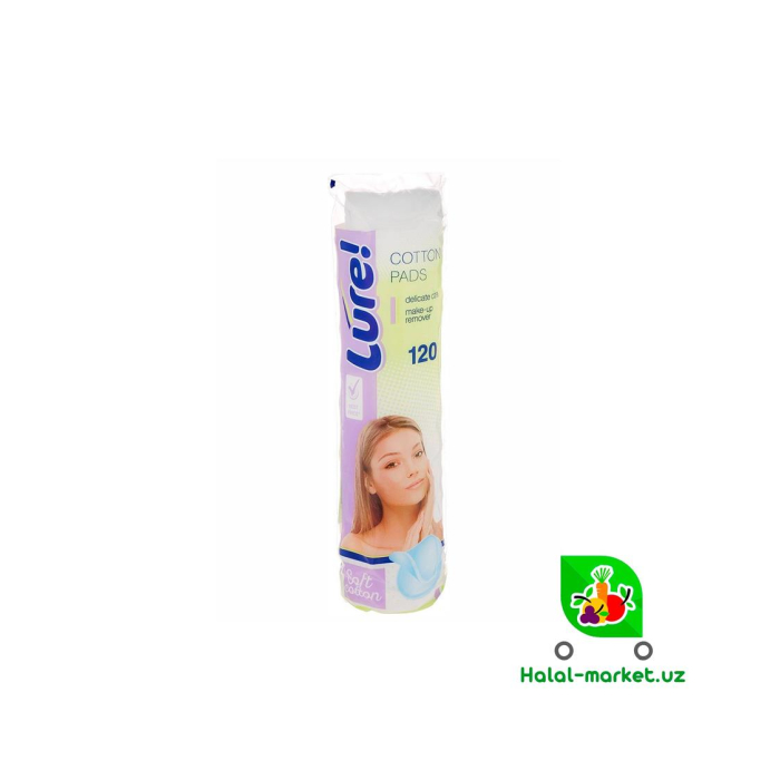 Ватные диски LURE 120шт