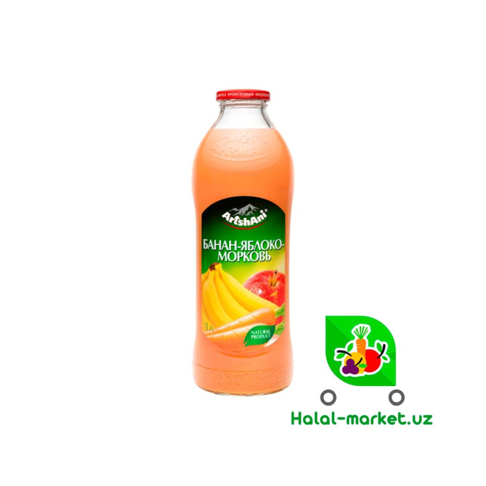 ARTSHANI Banán-Olma- sabzi sharbati 1l