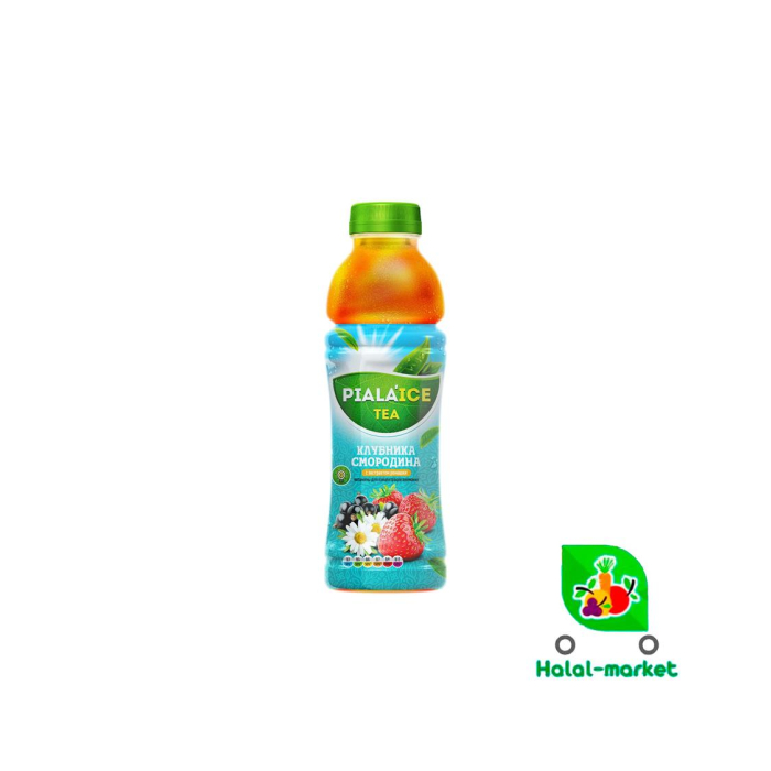 Sovuq qora choy PIALA ICE TEA Qulupnay-Qora smorodina 0,5ml