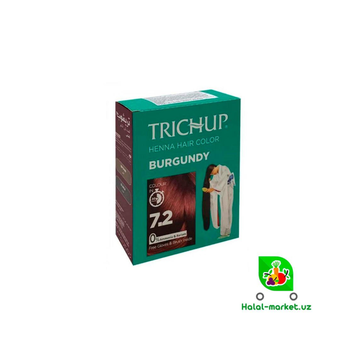 Хна для волос TRICHUP цвет BURGUNDY 60г
