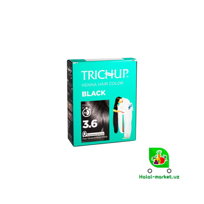 Хна для волос TRICHUP цвет BLACK 60г