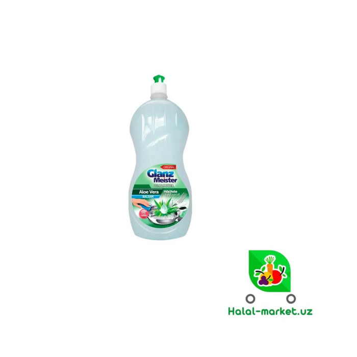 GLANZ MIESTER Aloe Vera 500ml uchun idishlarni yuvish gel