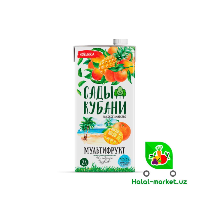 "Sady Kubani" Multi-frukt sharbati 1l