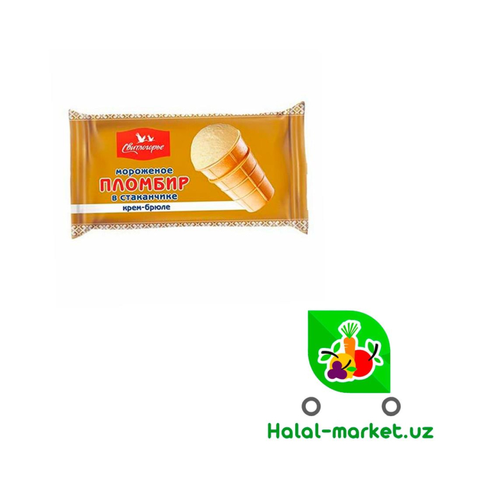 Svetlogorye Plombir muzqaymoqi 80gr