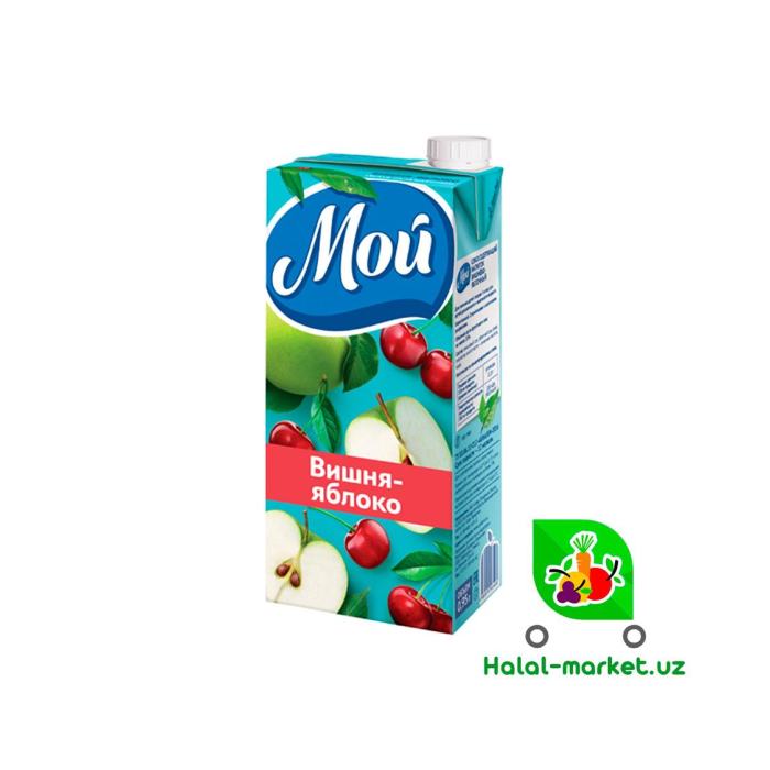 Сок МОЙ Вишня-Яблоко 1,93л