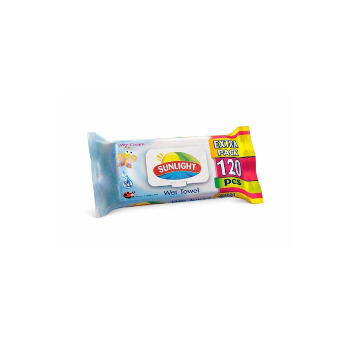 Влажные Салфетки SUNLIGHT Sensetive & Soft/Kids 120шт