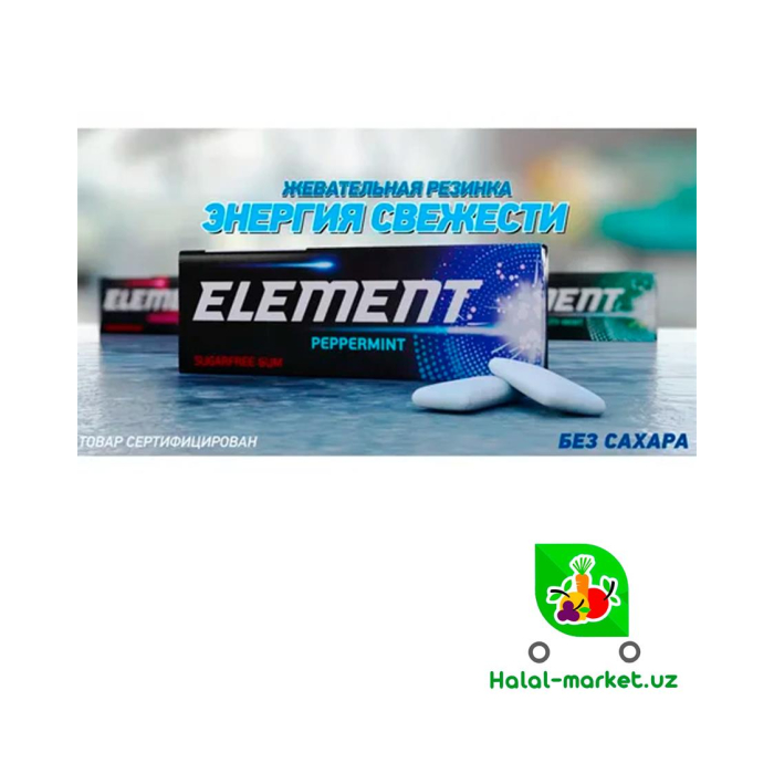 Жевательная резинка ELEMENT PEPPERMINT 14.5г