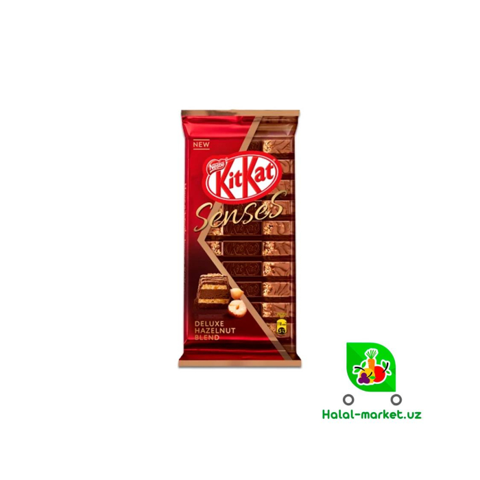 Шоколад KIT KAT SENSES Deluxe hazelnut 110гр