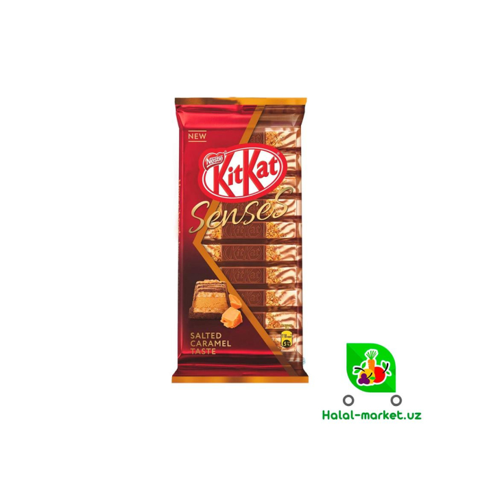 KIT KAT SENSES Tuzli karamel shokoladi 110gr
