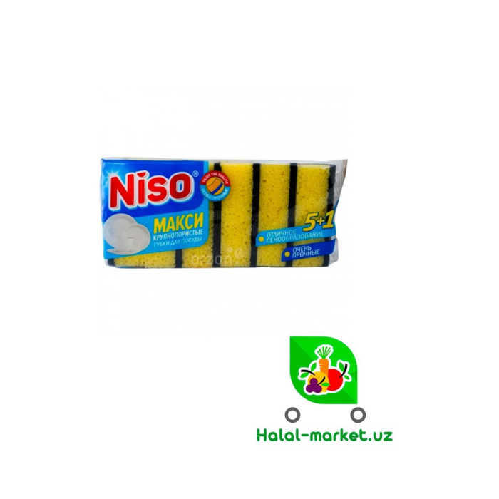 NISO MАKSI 5+1 oshxona gubkasi