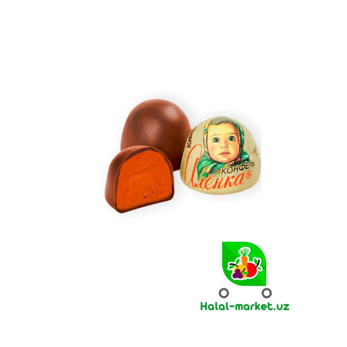 ALЁNKA Крем-Брюле конфетлари (og'irlik)