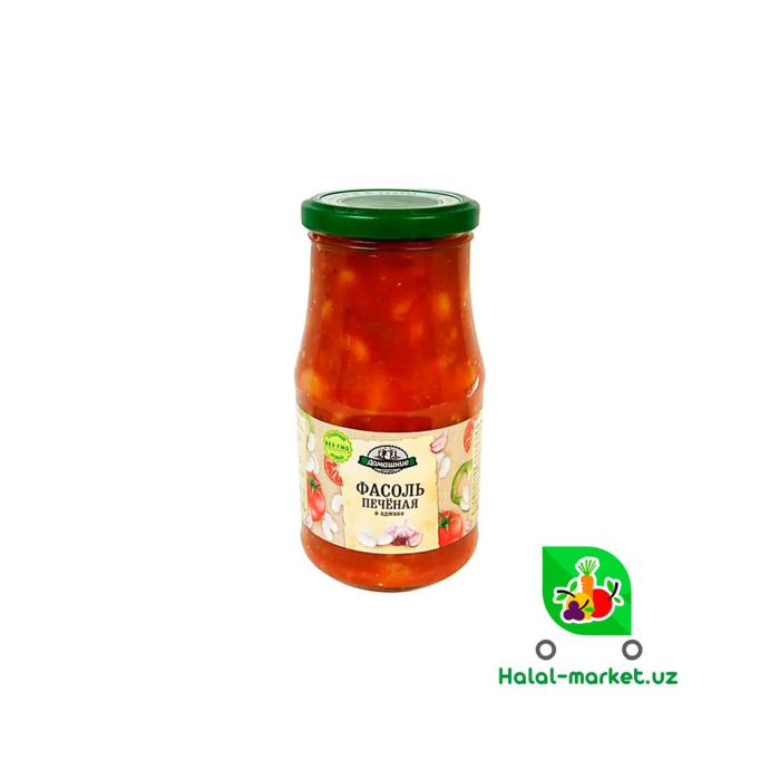 МТ124 Uy fasulyasi adzhikada pishirilgan st/b 520гр