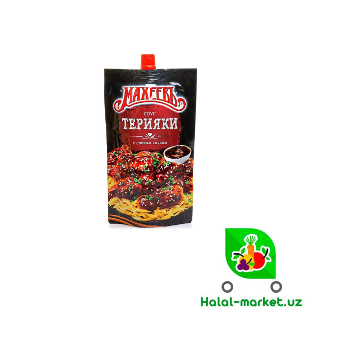 Maxeевь "Teriyaki" DOY-PAK bilan 230gr dozatorli delikates sousi
