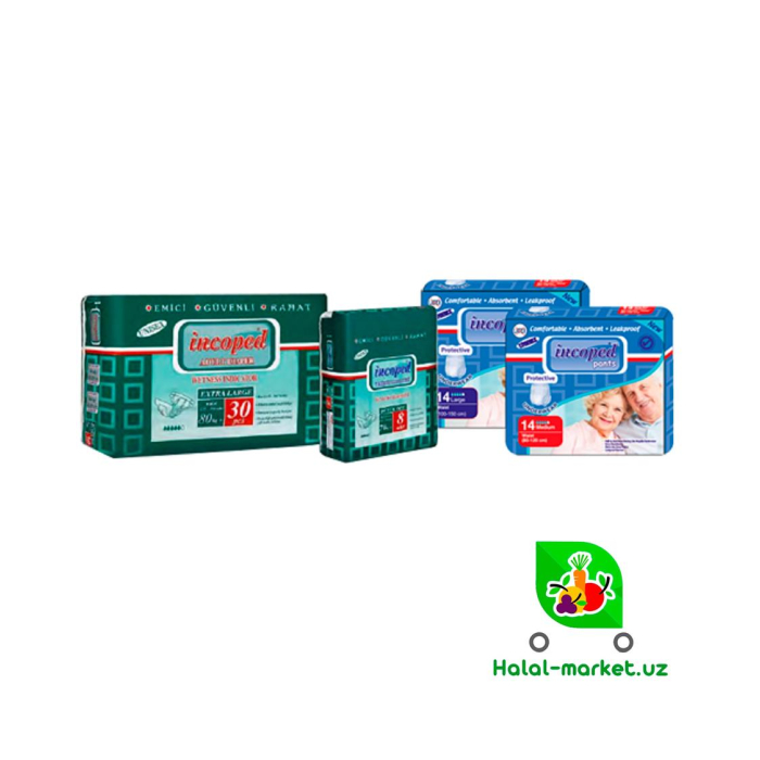 Подгузники для взрослых INCOPED Extra buyuk 1шт