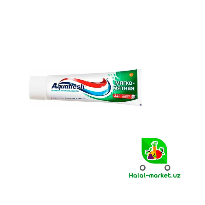 AQUAFRESH Tish pastasi Yumshoq mentol 50ml
