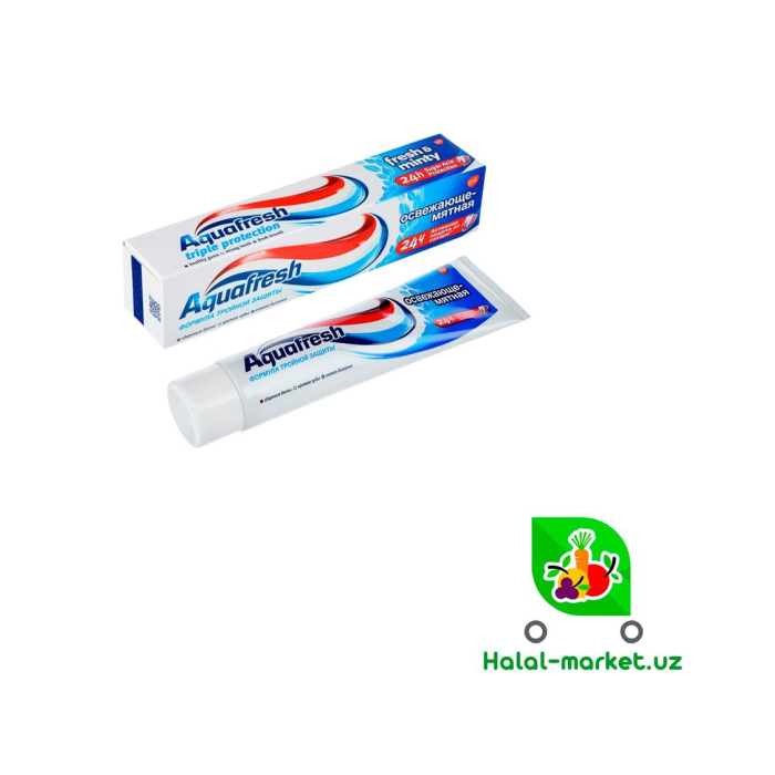 AQUAFRESH tish pastasi Yangilovchi minta 100ml