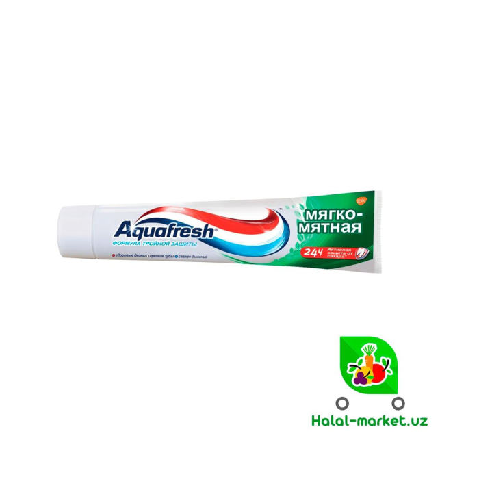 AQUAFRESH Tish pastasi Yumshoq mentol 100ml