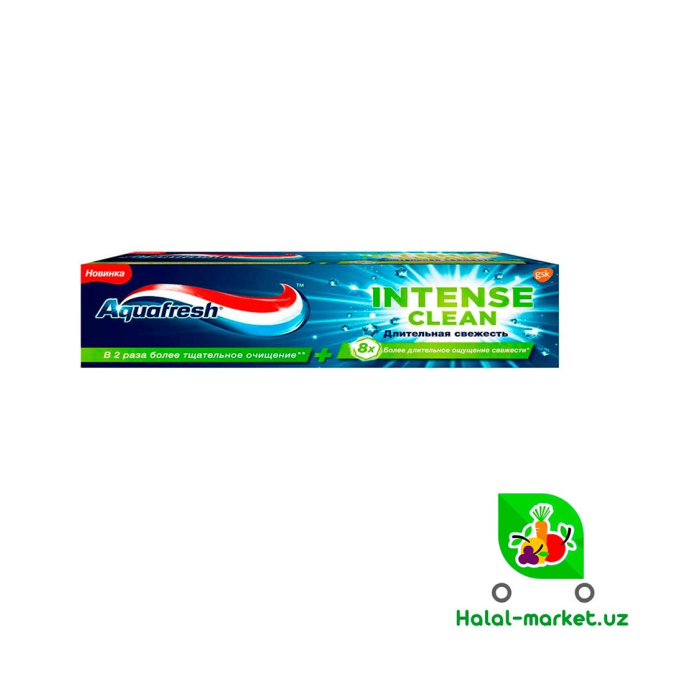 Tish pastasi AQUAFRESH Intense clean Uzoq muddatli yangilik 75ml