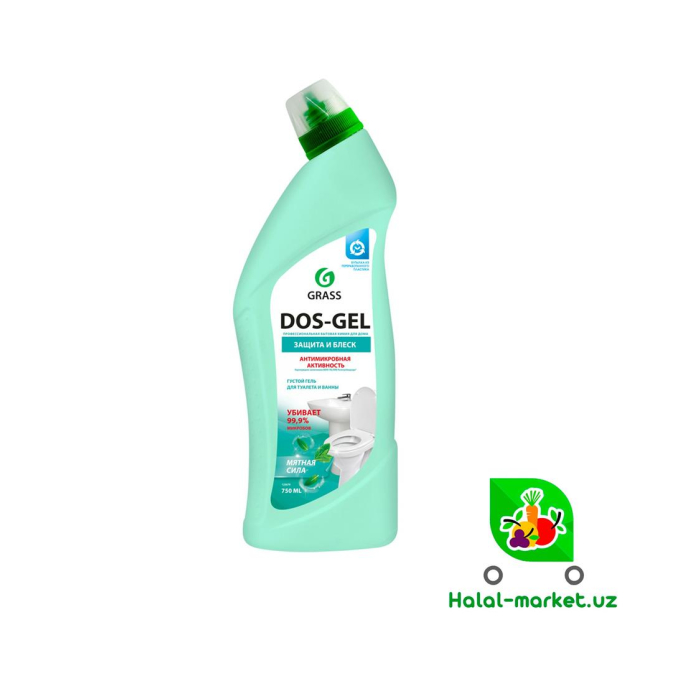 Средство GRASS DOS-GEL Мятная Чистота 750мл