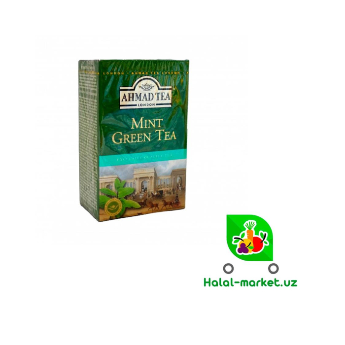 Чай черный AHMAD TEA Mint Green Tea 100гр
