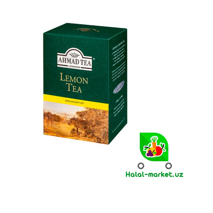 Чай черный AHMAD TEA Lemon 100гр