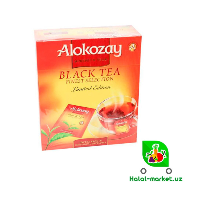 ALOKOZAY qora choyi 100pak