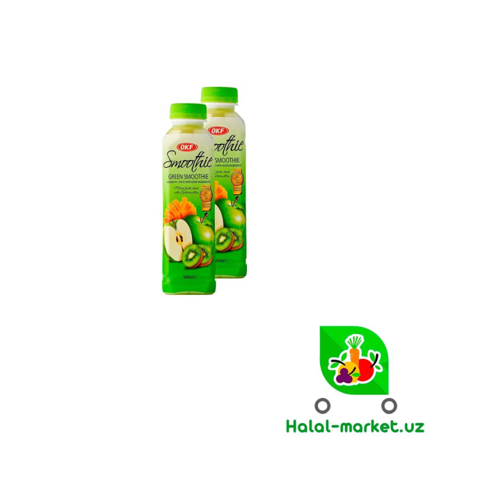 Напиток OKF Smoothie Green 500мл