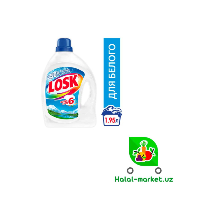 Жид.Порошок LOSK Горное Озеро 1,95л