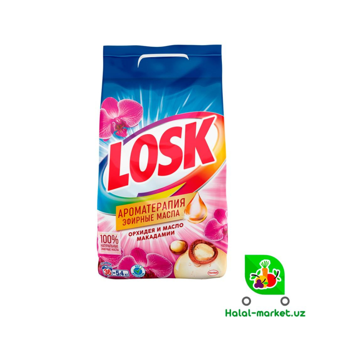 LOSK Kukun Aromaterapiya Orxideya va Makadamia yog'i 5,4kg