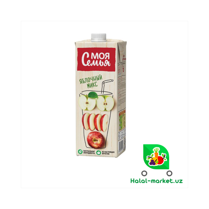 Сок Моя Семья Яблочный микс 0,95л