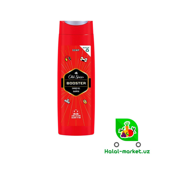 Old Spiсe BOOSTER uchun Dush Gel 400ml