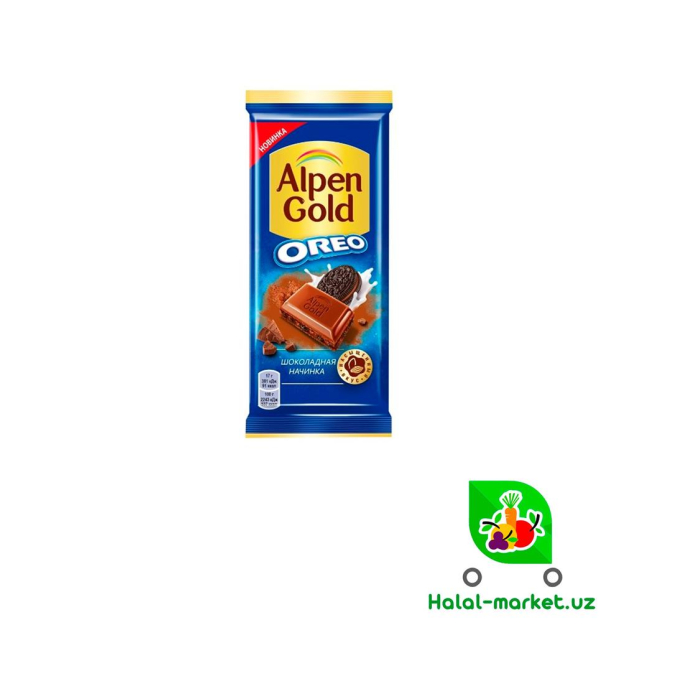 Shokolad ALPEN GOLD OREO Shokoladli to'ldiruvchi 90gr