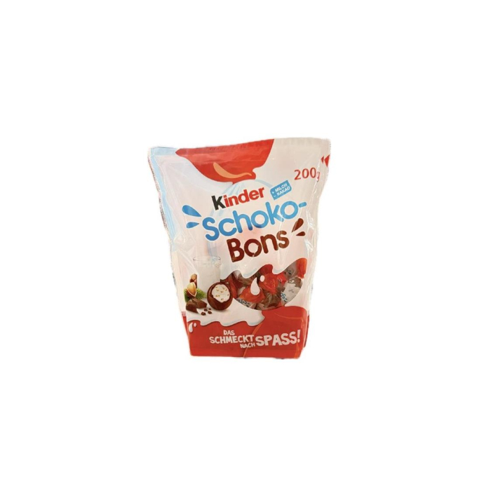 Шок.конфета kinder schoko bons 200гр