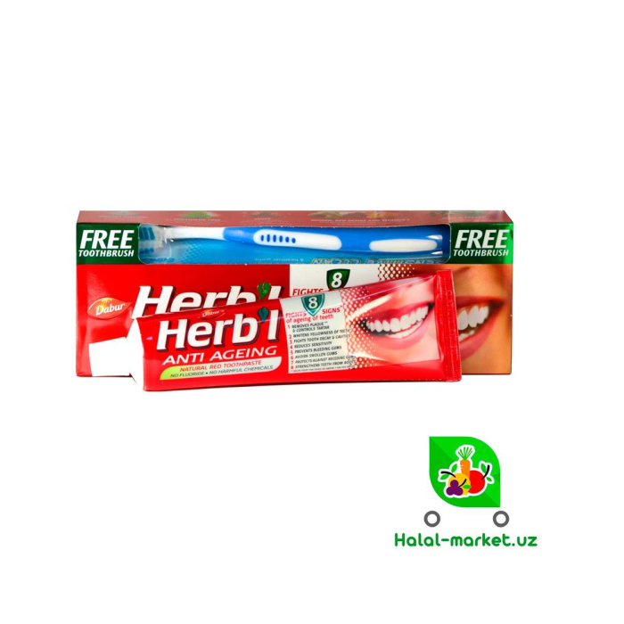 Зуб паста Dabur Herb\'L Anti Ageing 150г (48)