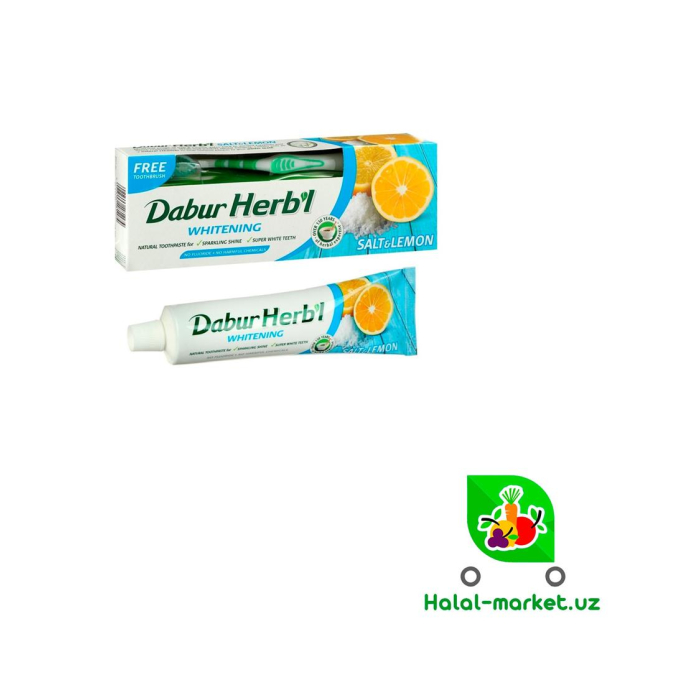 Dabur Herb'L Salt Lemon 150g (48) tish pastasi