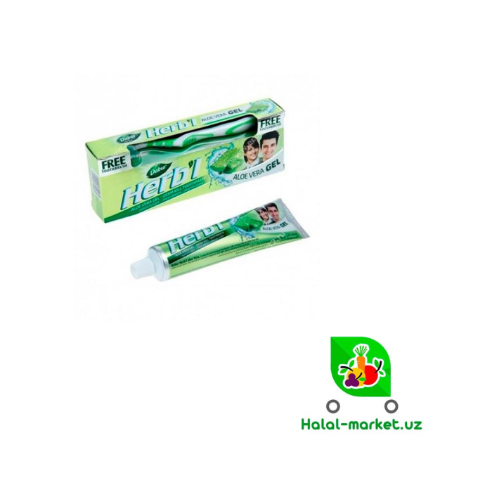Зуб паста Dabur Herb\'L Aloe-Vera 150г (48)