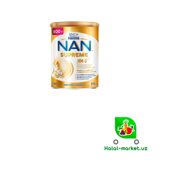 NAN SUPREME 1 800g sut aralashmasi