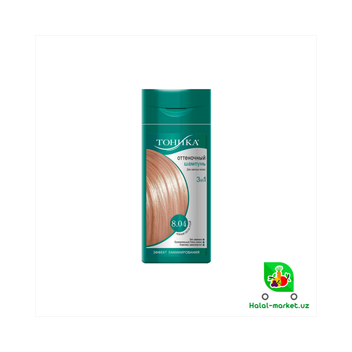 TONIKA 8.04 yumshoq ochqora shampun 150ml