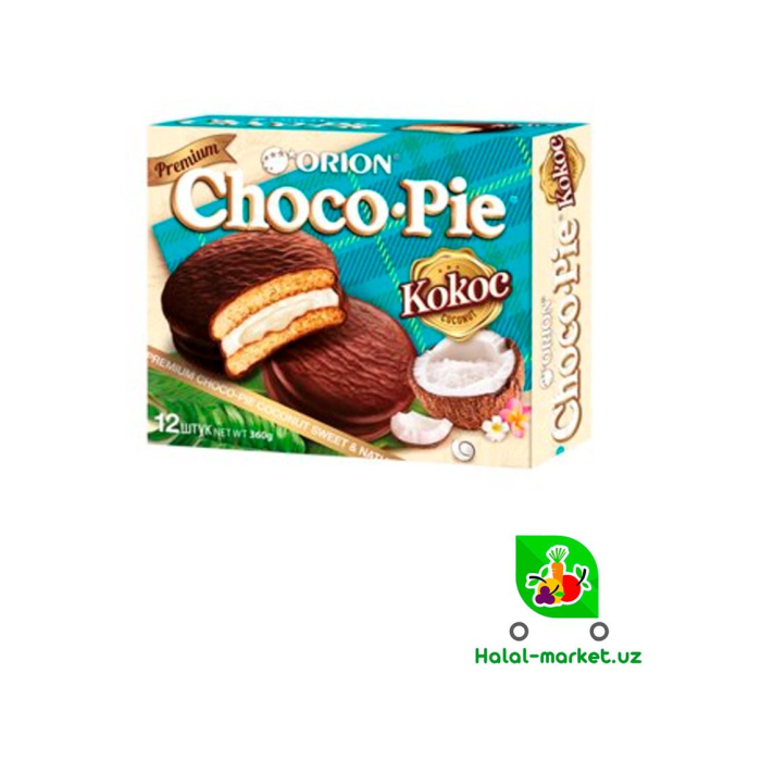 Jigar CHOCO PIE ORION Kokos 360gr