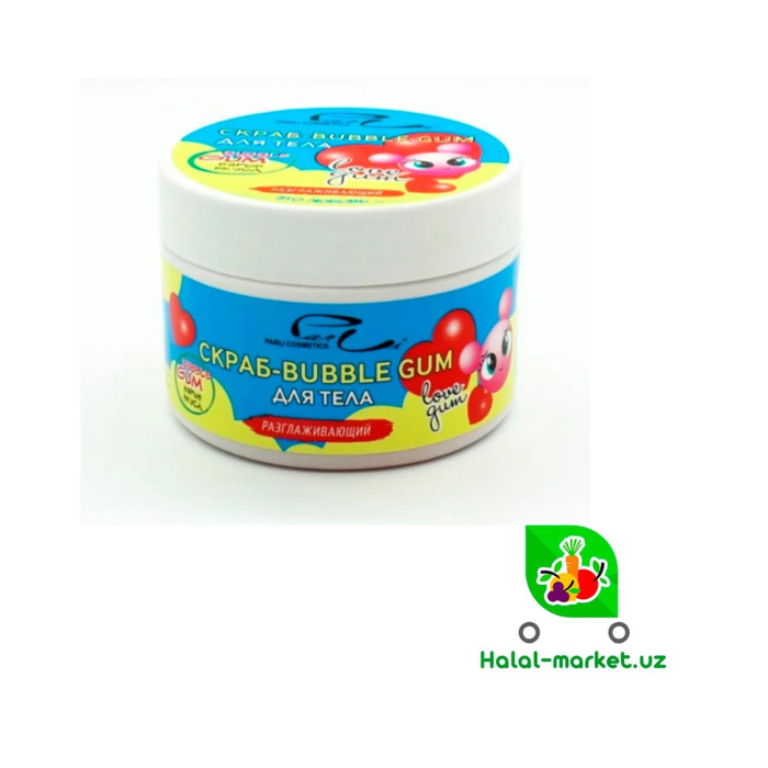 BUBBLE GUM Yag'li tanaga mo'ljallangan skrab 250ml