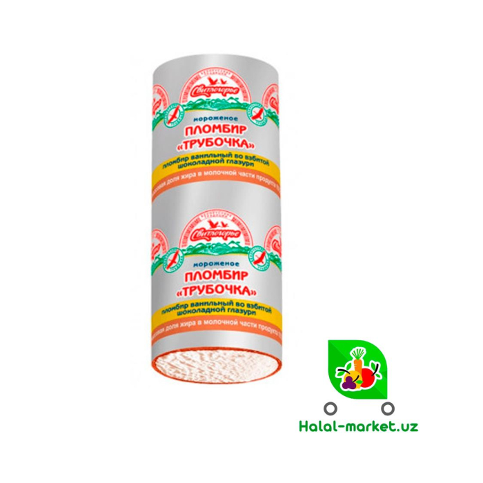 Plombir muzqaymoq TUBICHKA 80g